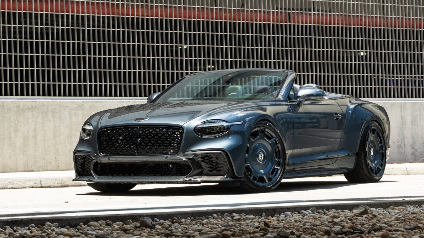 Bentley Continental GTC on ANRKY Wheels RF-177