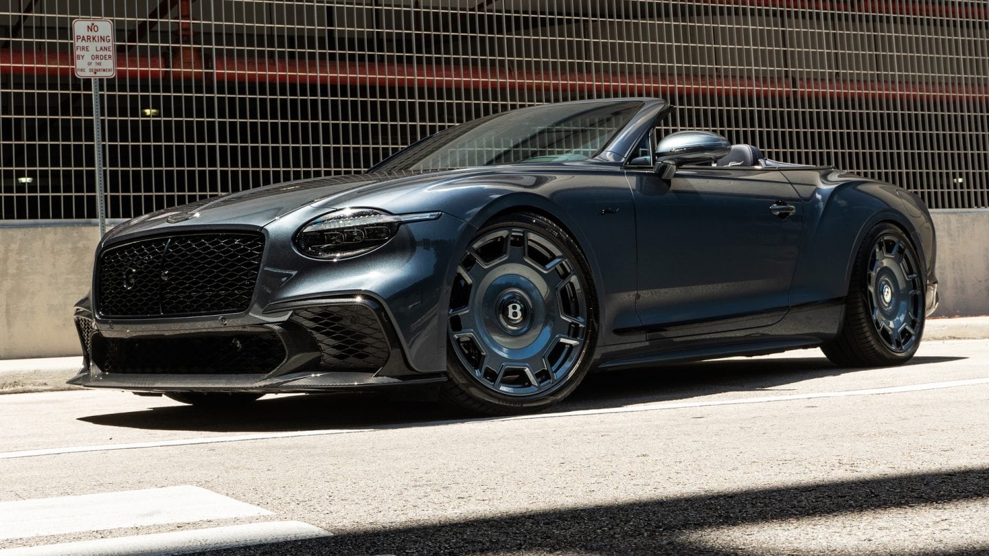 Bentley Continental GTC on ANRKY Wheels RF-177