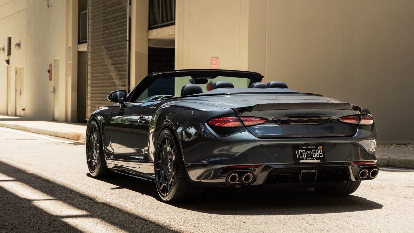 Bentley Continental GTC on ANRKY Wheels RF-177