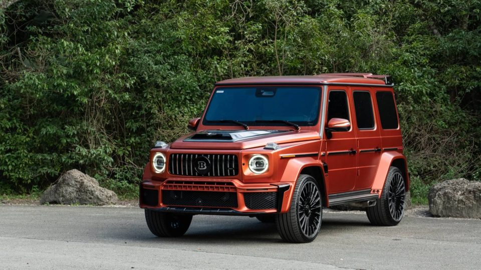 Brabus G63 | | on Brabus Monoblock Z Platnium Edition | Two Tone: Gloss Black Face + Brushed Windows 