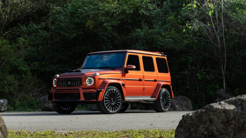 Brabus G63 | | on Brabus Monoblock Z Platnium Edition | Two Tone: Gloss Black Face + Brushed Windows 
