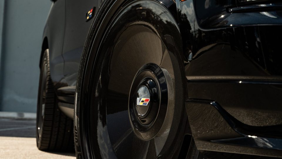 Cadillac Escalade | Black Raven | on Avant Garde AGL93 | Gloss Black