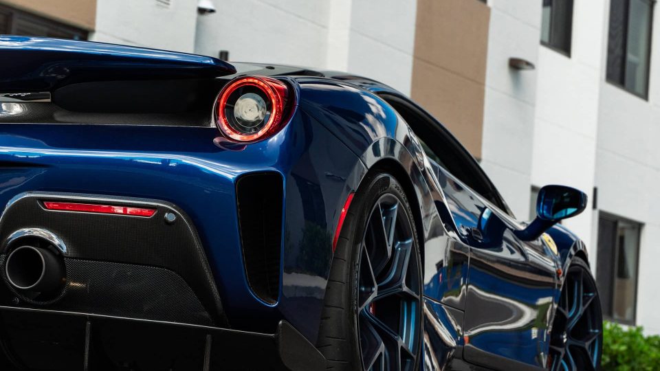 Ferrari 488 Pista | TDF Blue | on iPE MFR-04 | Indigo Blue