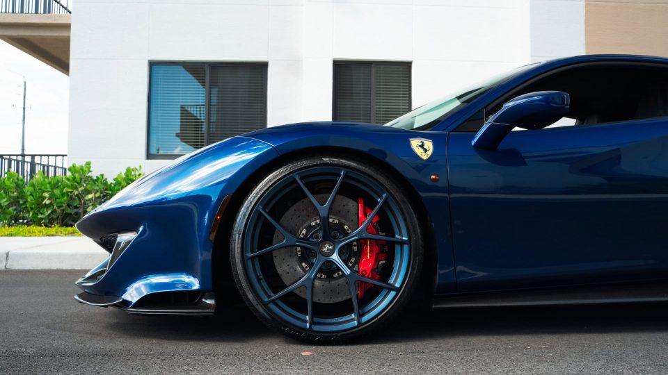 Ferrari 488 Pista | TDF Blue | on iPE MFR-04 | Indigo Blue