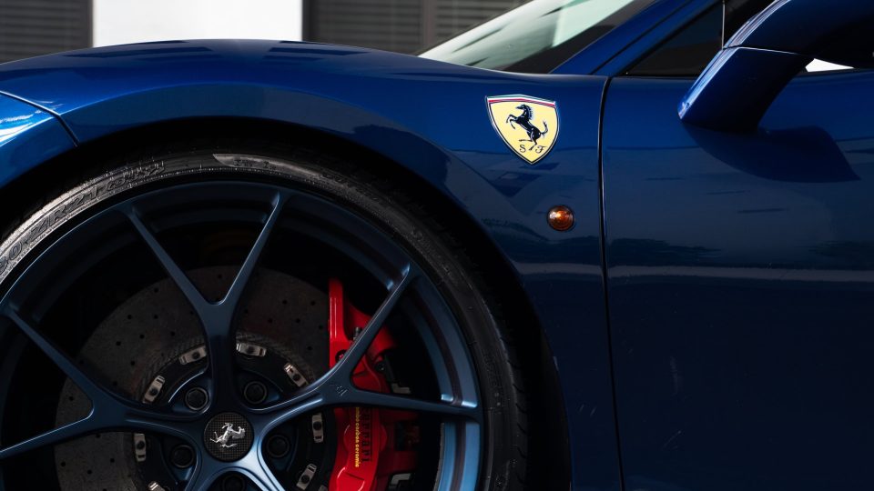 Ferrari 488 Pista | TDF Blue | on iPE MFR-04 | Indigo Blue