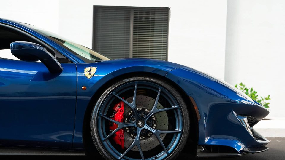 Ferrari 488 Pista | TDF Blue | on iPE MFR-04 | Indigo Blue
