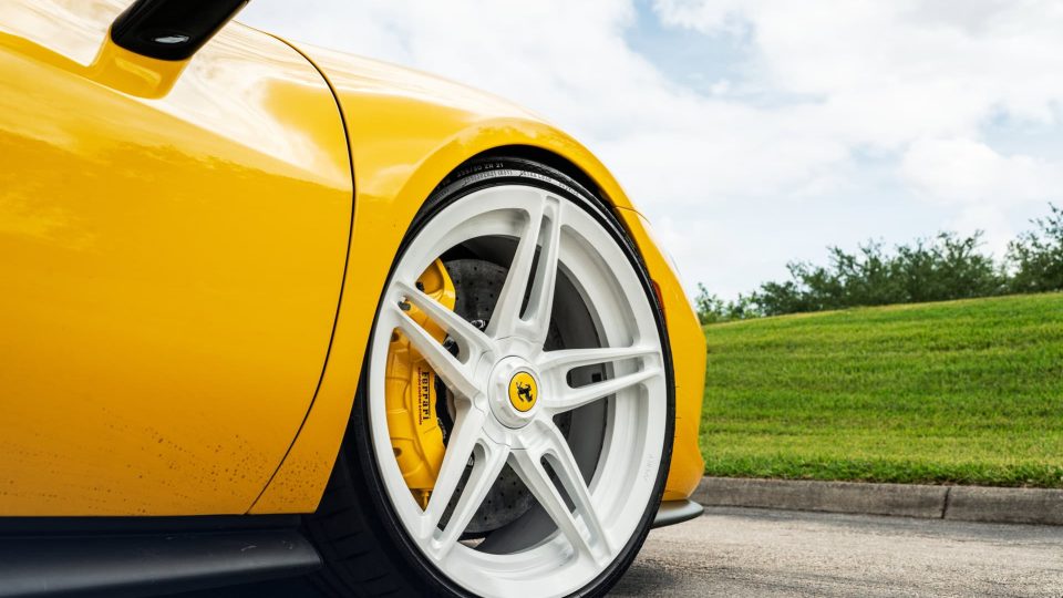 Ferrari 296 GTB | Giallo Modena | on ANRKY AN27 | Gloss White