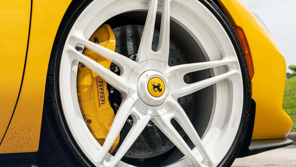 Ferrari 296 GTB | Giallo Modena | on ANRKY AN27 | Gloss White