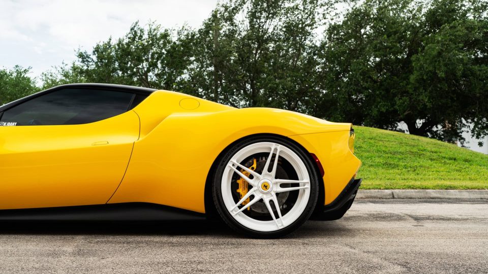 Ferrari 296 GTB | Giallo Modena | on ANRKY AN27 | Gloss White