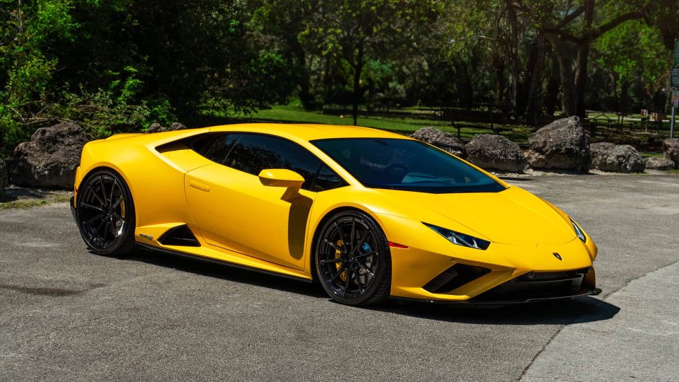Lamborghini Huracan Evo | | on ANRKY AN28 | Gloss Black
