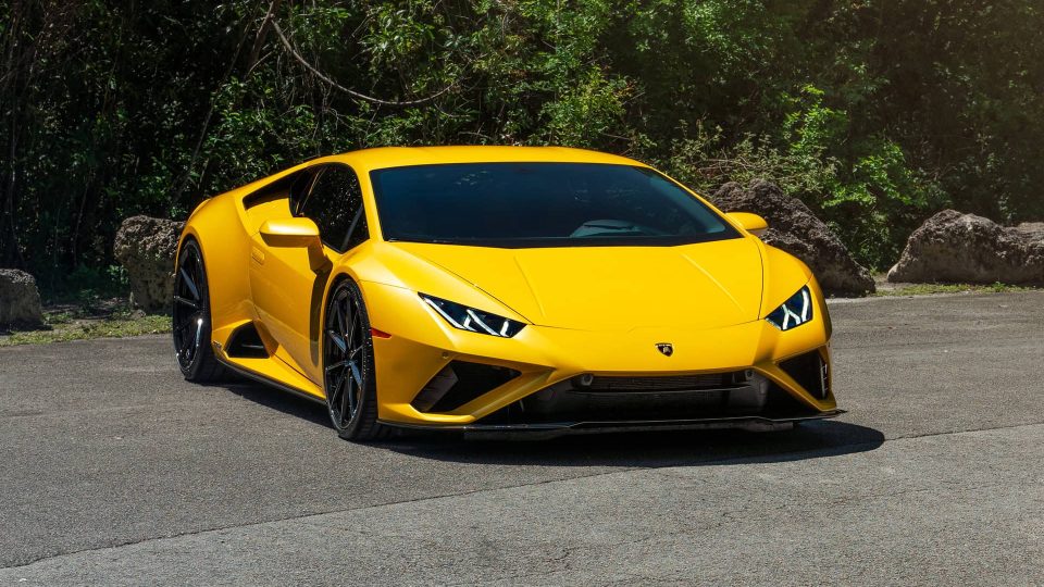 Lamborghini Huracan Evo | | on ANRKY AN28 | Gloss Black