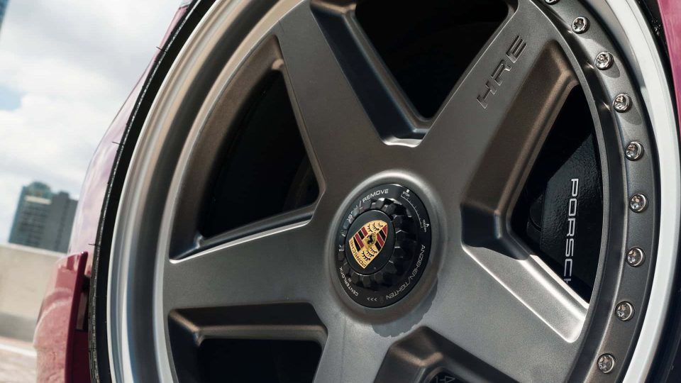 Porsche 992.1 Turbo S | Ruby Star | on HRE 517 FMR | Frozen Polished Dark Clear