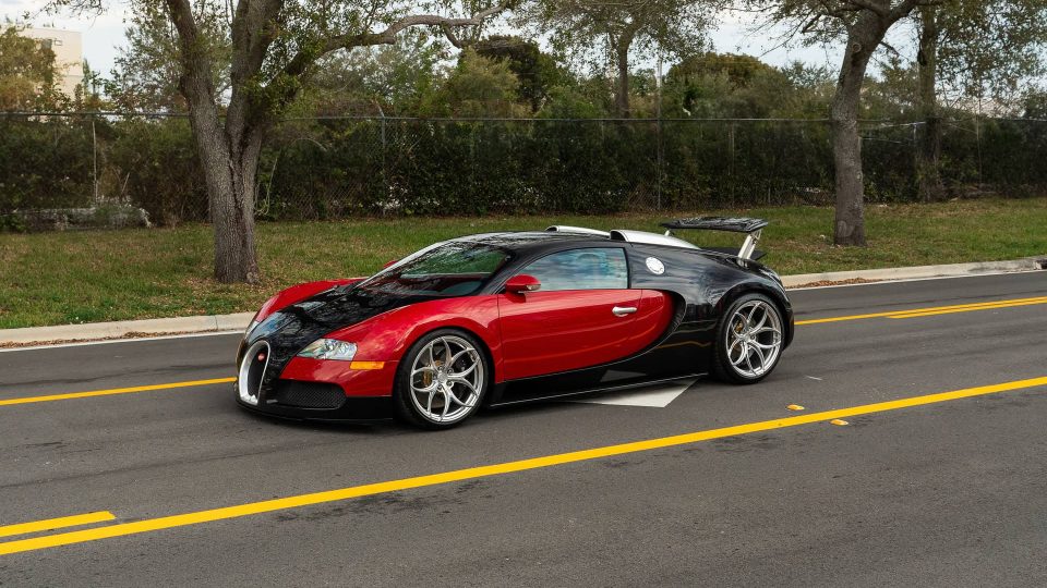 Bugatti Veyron | on ANRKY S1-X0 | Frozen Polished Clear
