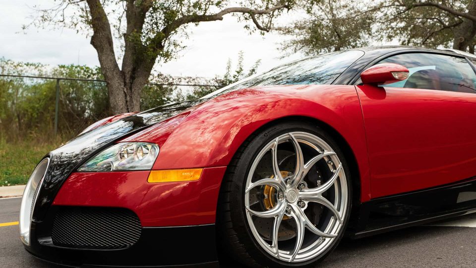 Bugatti Veyron | on ANRKY S1-X0 | Frozen Polished Clear