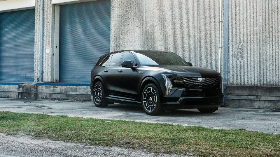 Cadillac Escalade iQ  | | on ANRKY RF-77 | Two Tone: Gloss Black Face + Brushed Windows 