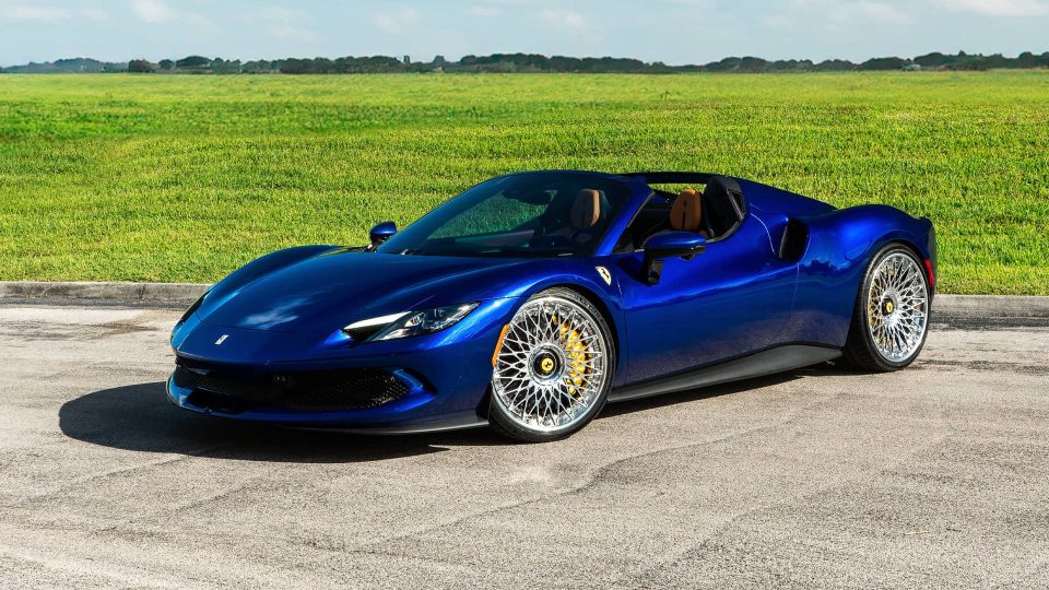 Ferrari 296 GTS | Blue Corsa | on ANRKY RS7.3 | Polished Clear