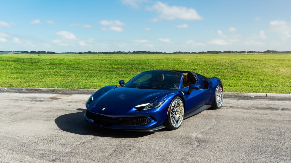 Ferrari 296 GTS | Blue Corsa | on ANRKY RS7.3 | Polished Clear