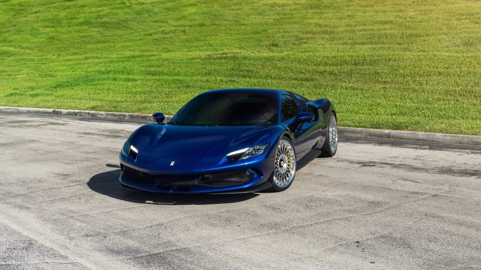 Ferrari 296 GTS | Blue Corsa | on ANRKY RS7.3 | Polished Clear