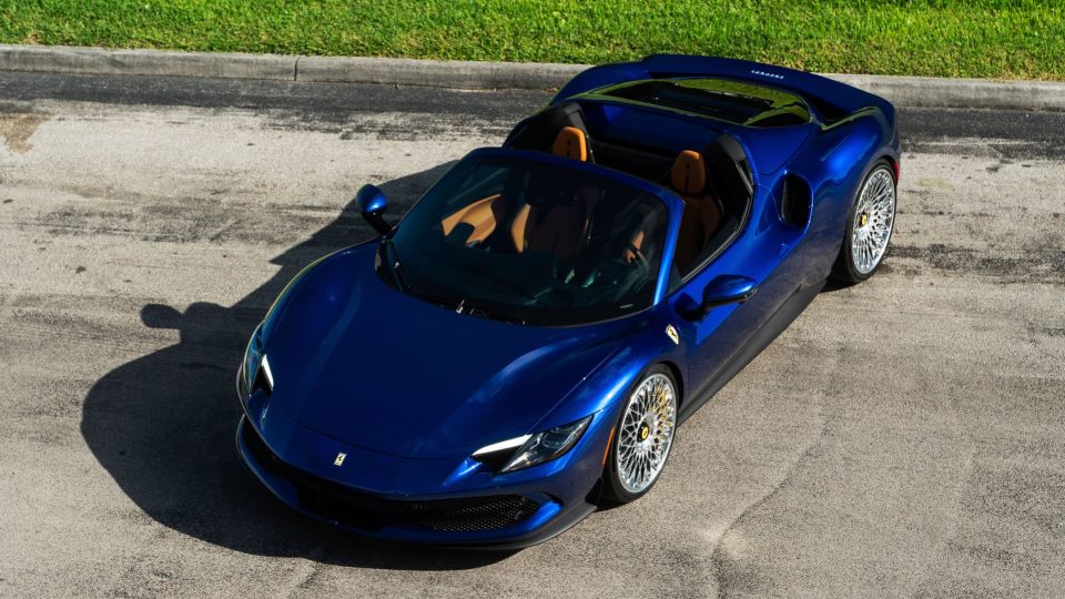 Ferrari 296 GTS | Blue Corsa | on ANRKY RS7.3 | Polished Clear