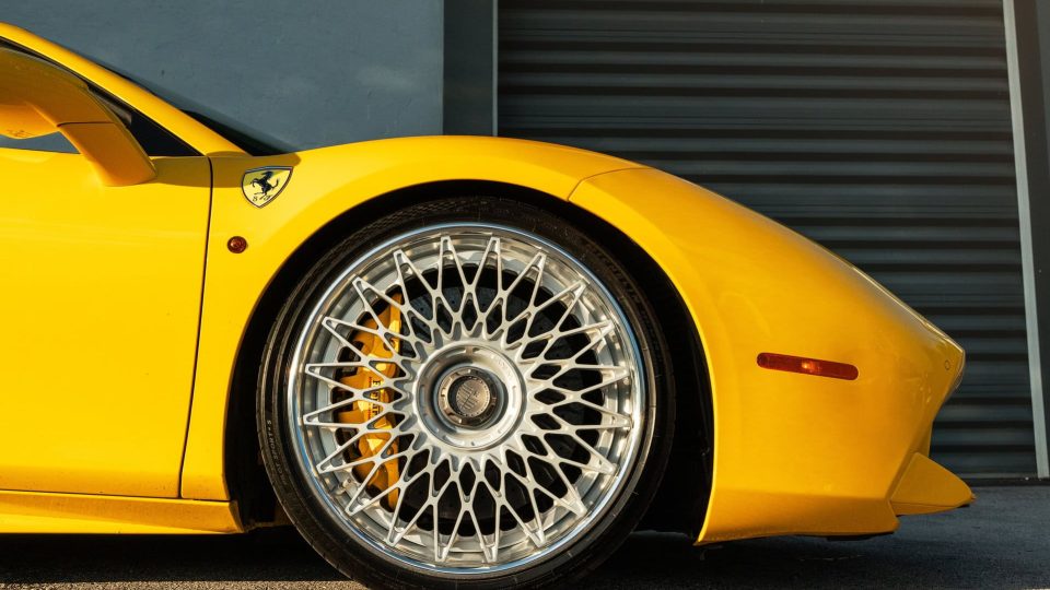 Ferrari 488 Spider | Giallo Modena | on ANRKY RS7.3 | Frozen Polished Clear
