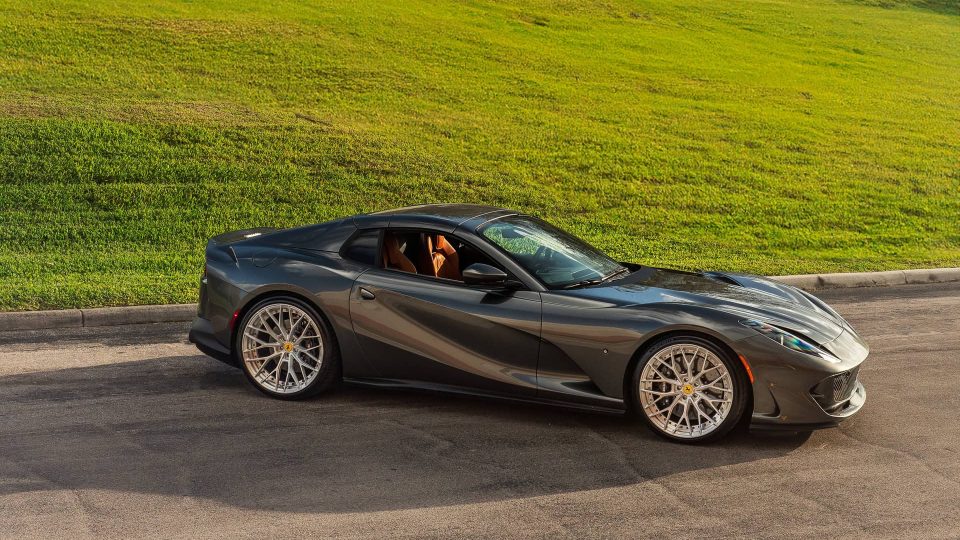 Ferrari 812 | Grigio Silver Stone | on ANRKY AN20 | Brushed Clear