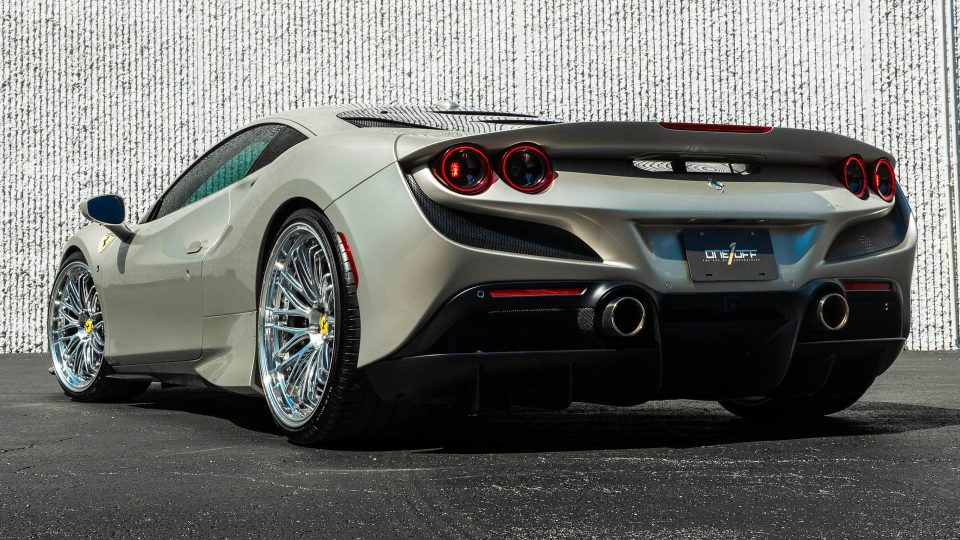 Ferrari F8 | | on ANRKY JDX-220 | Two Tone: Brushed Face + Mirror Polished Windows