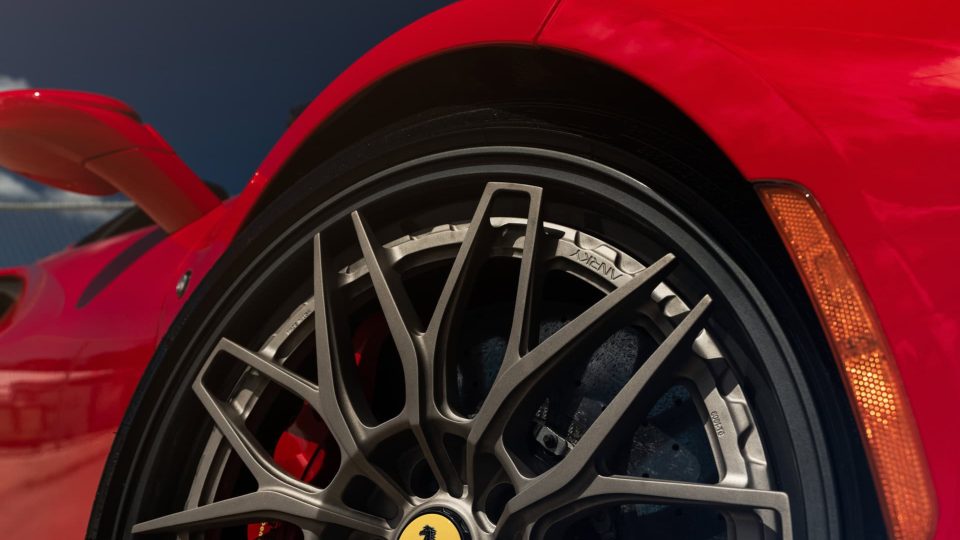 Novitec F8 Spider | Rosso Corsa | on ANRKY RS1.3 | Satin White Gold