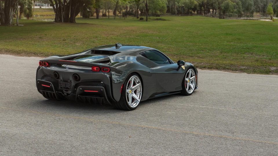 Ferrari SF90 Stradale | Grigio Medio | ANRKY RS5.3 | Brushed Clear