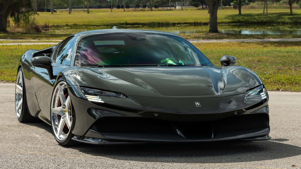 Ferrari SF90 Stradale | Grigio Medio | ANRKY RS5.3 | Brushed Clear