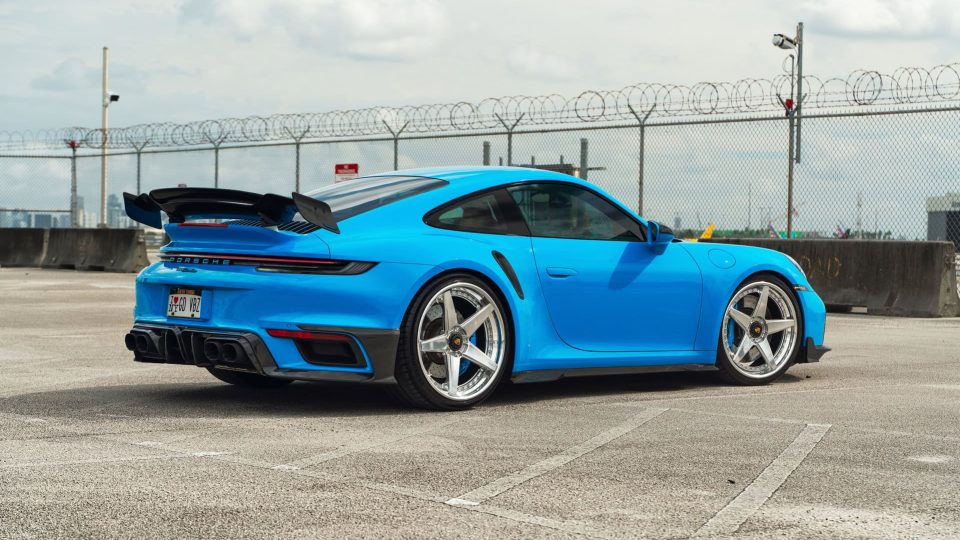 Mansory Porsche 992 | Rivera Blue | on ANRKY RS5.3 | Polished Clear