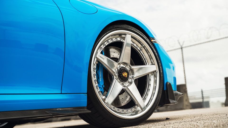 Mansory Porsche 992 | Rivera Blue | on ANRKY RS5.3 | Polished Clear