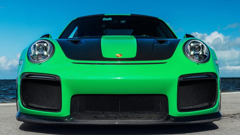 Porsche 991 GT2RS | Lizard Green | on ANRKY RS7.3 + AEROSport | Brushed Smoke