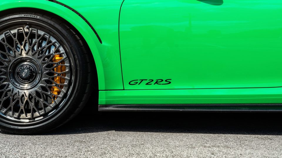 Porsche 991 GT2RS | Lizard Green | on ANRKY RS7.3 + AEROSport | Brushed Smoke