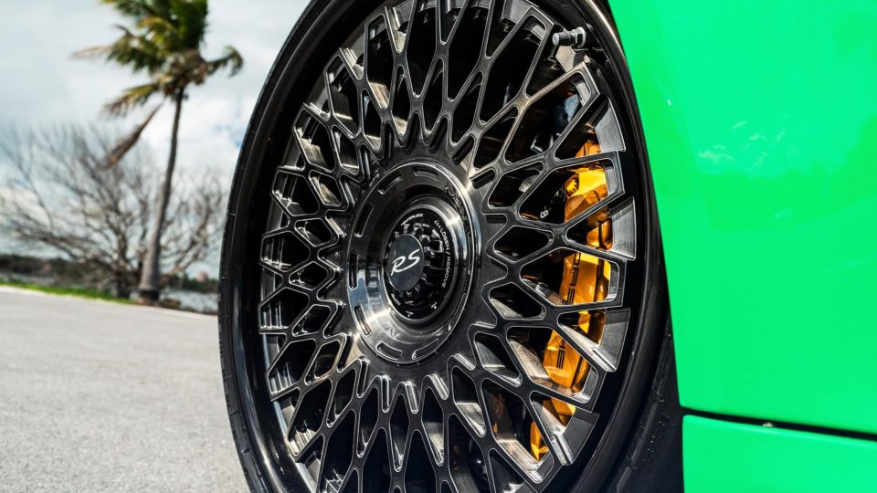 Porsche 991 GT2RS | Lizard Green | on ANRKY RS7.3 + AEROSport | Brushed Smoke