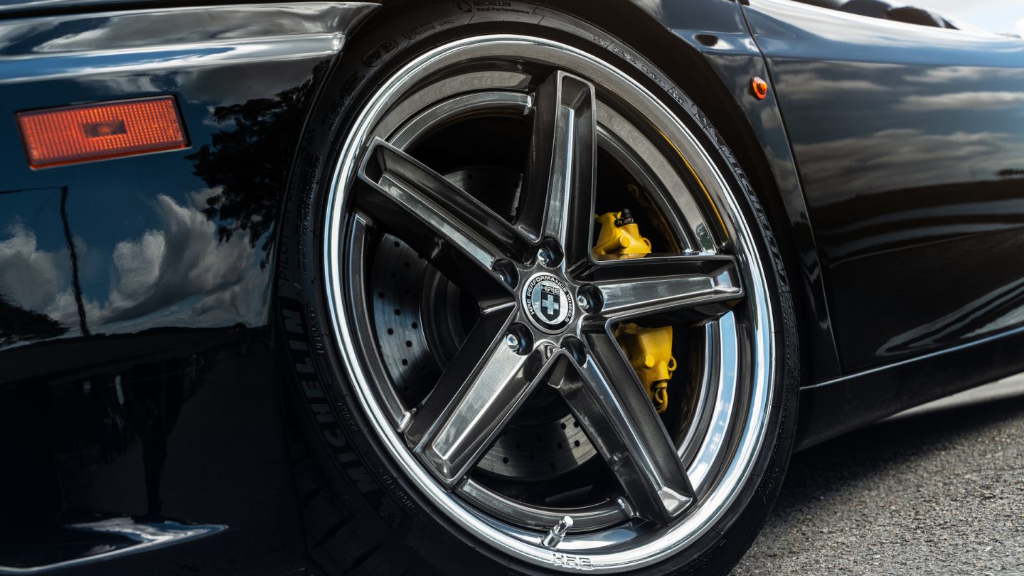 Ferrari 360 Modena Spider on HRE wheels Tusk Ringbrothers Edition