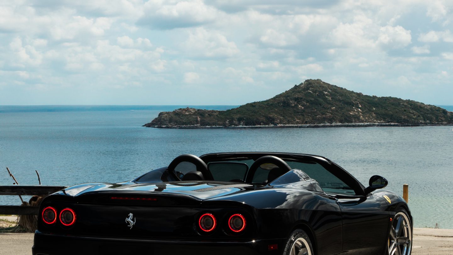 Ferrari 360 Modena Spider on HRE wheels Tusk Ringbrothers Edition