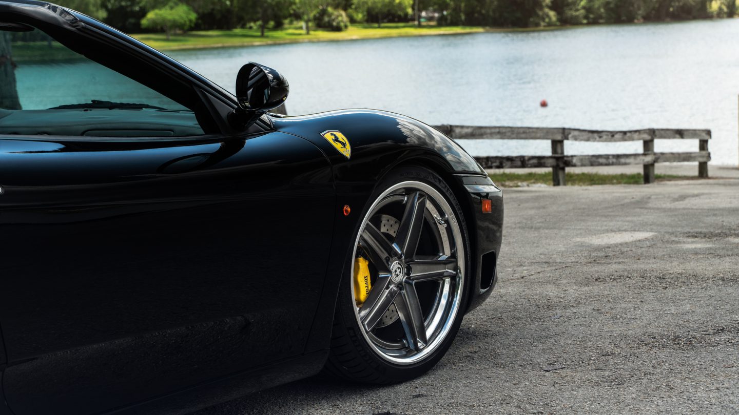 Ferrari 360 Modena Spider on HRE wheels Tusk Ringbrothers Edition