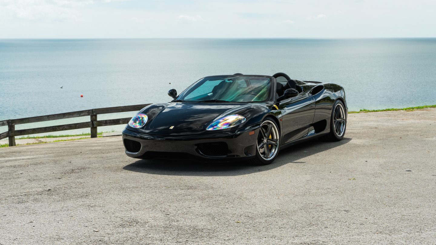 Ferrari 360 Modena Spider on HRE wheels Tusk Ringbrothers Edition