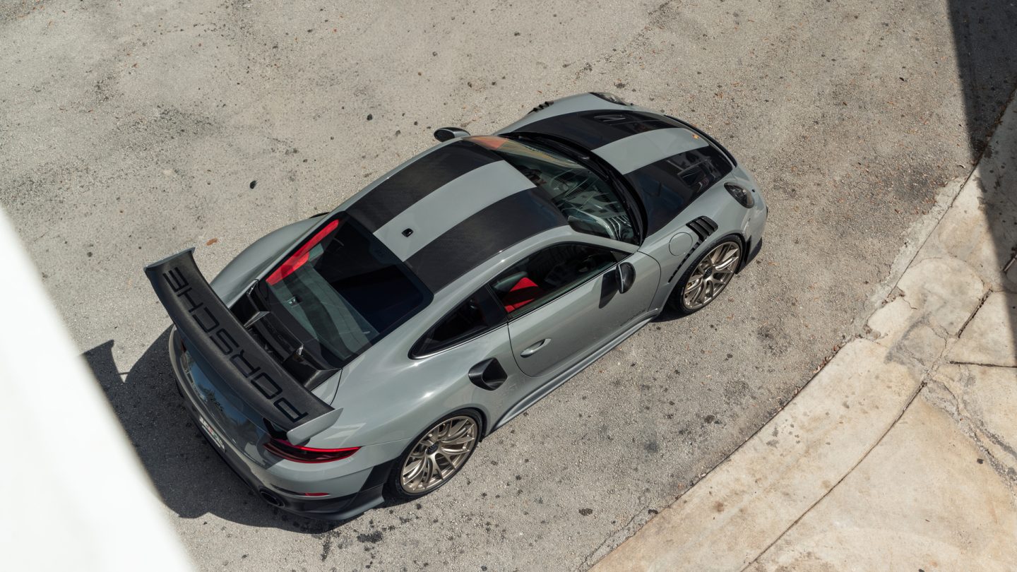 Porsche GT2RS on IPE MFP-01 Wheels