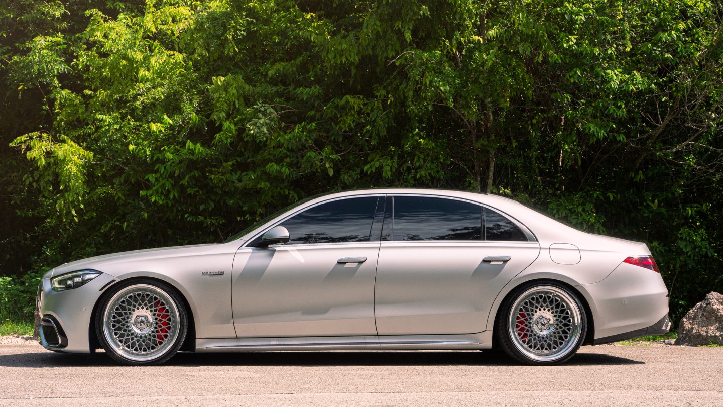 Mercedes on S-Class on 1886 Wheels