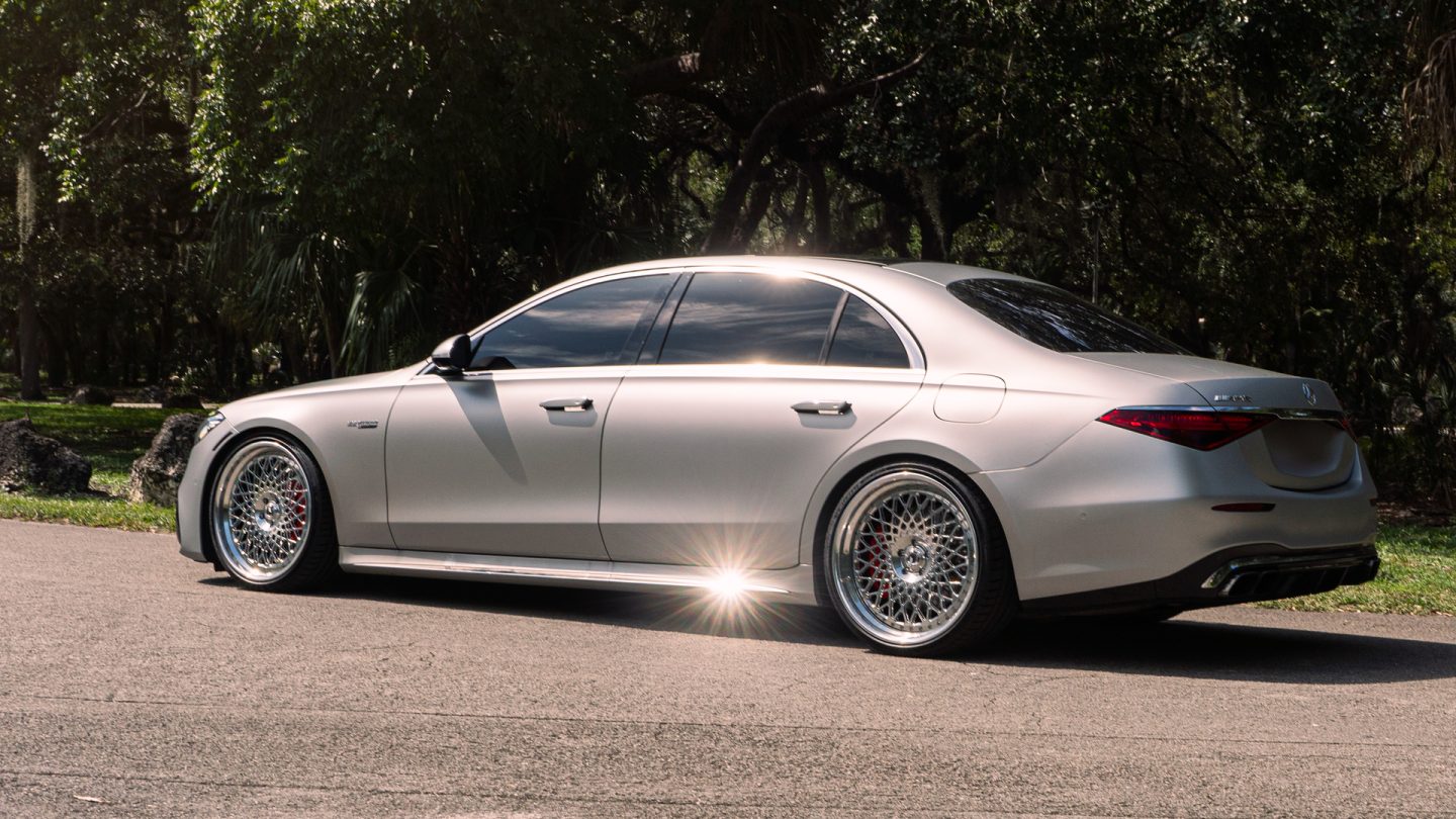 Mercedes on S-Class on 1886 Wheels