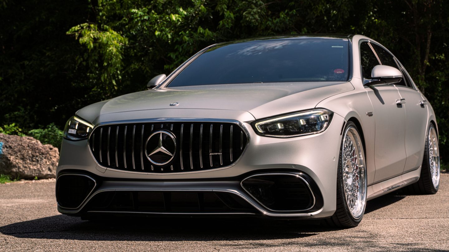 Mercedes on S-Class on 1886 Wheels