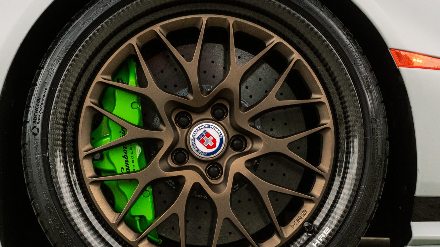 Lamborghini Huracan on HRE Wheels CRB-520