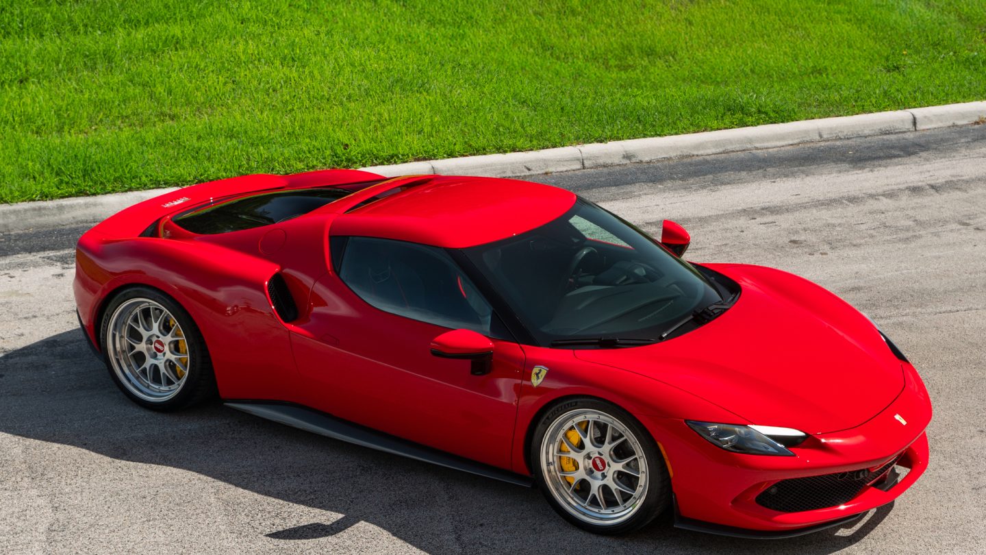 Ferrari 296 GTB on BBS Wheels LM-R