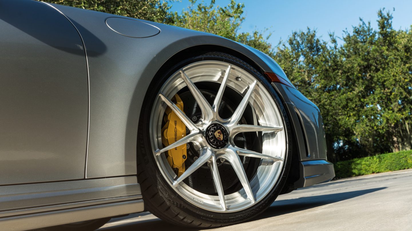 Porsche 992 Turbo S on Techart kit and ANRKY Wheels XR-201