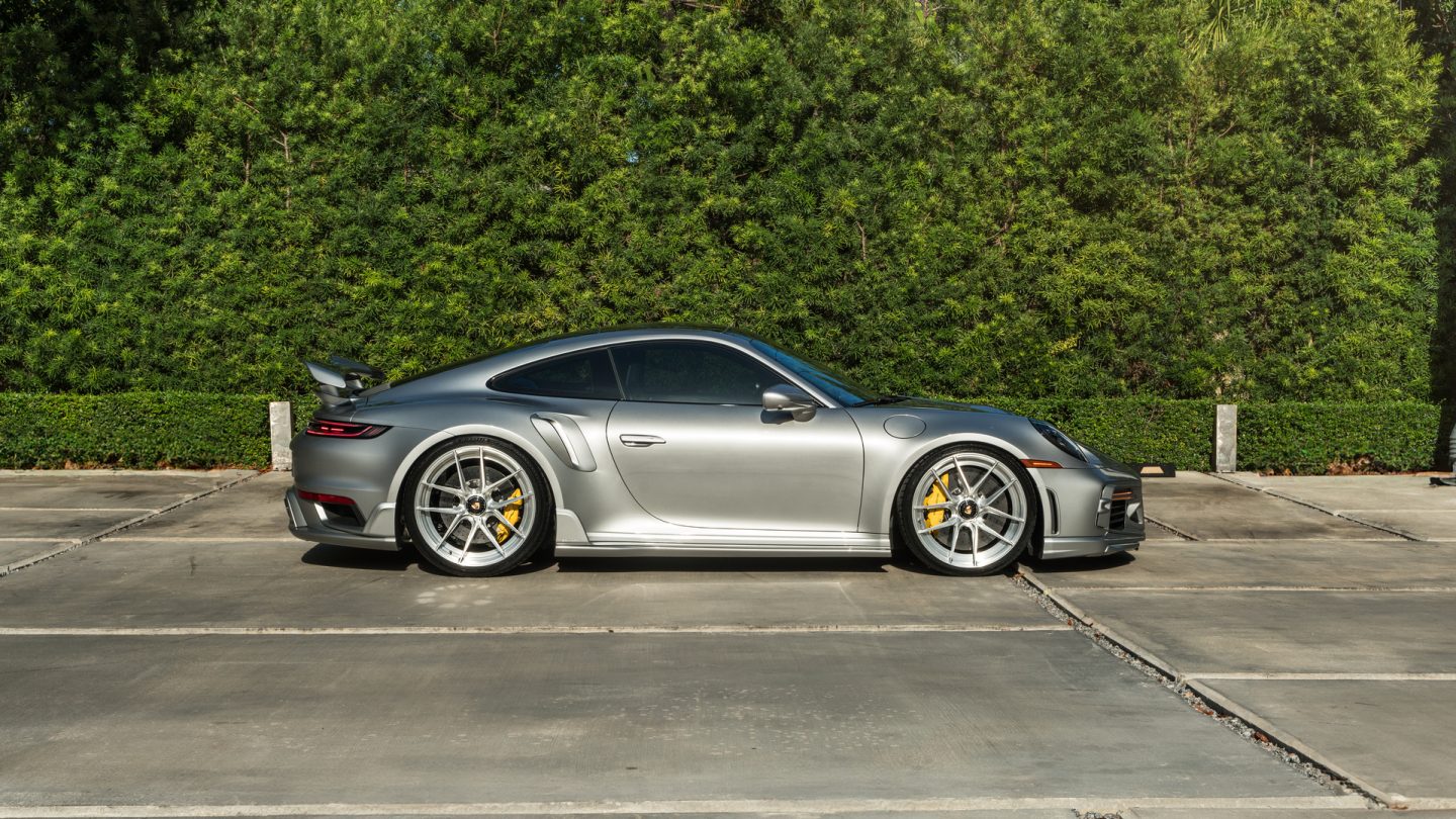 Porsche 992 Turbo S on Techart kit and ANRKY Wheels XR-201