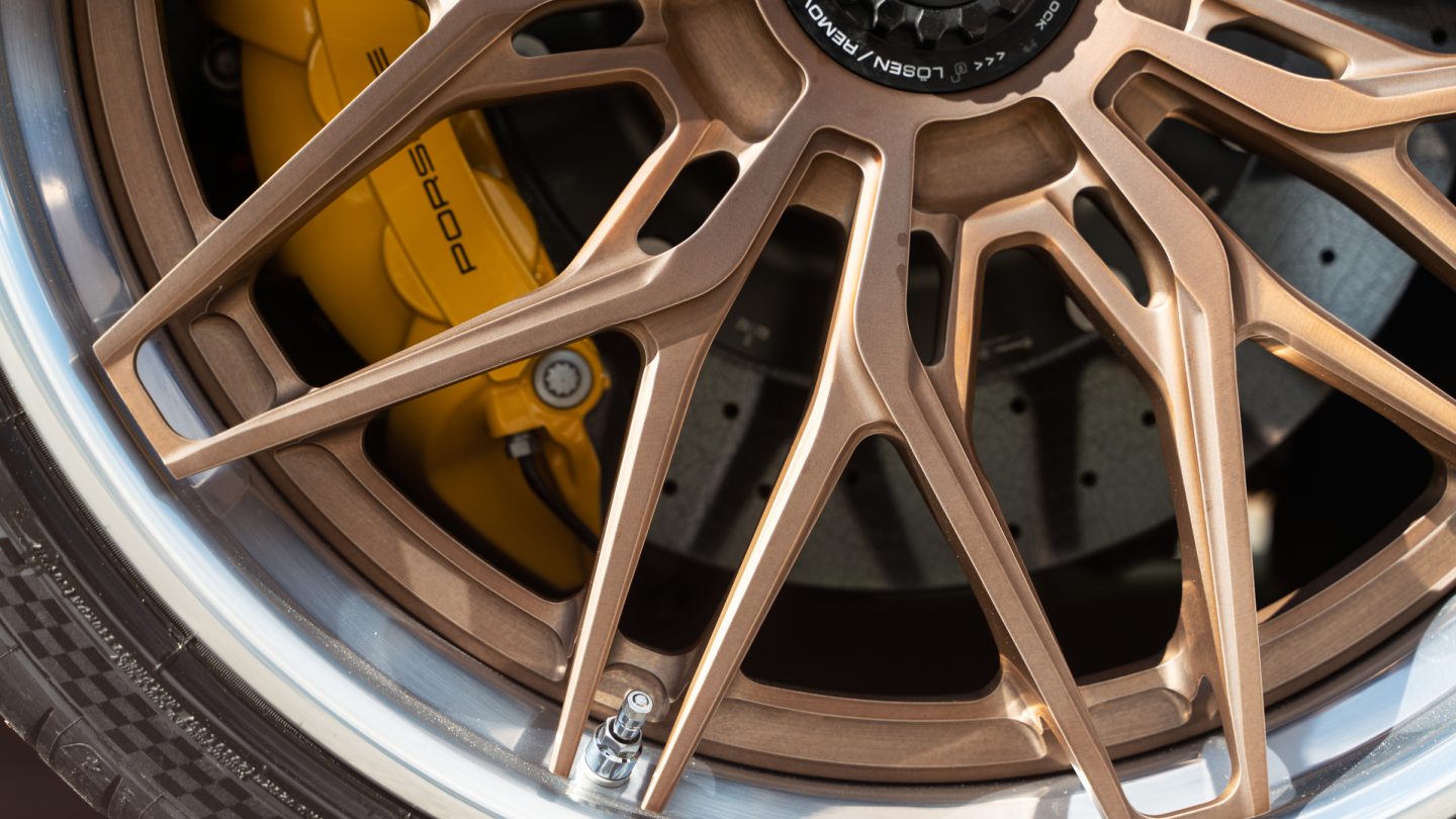 Porsche 992 on ANRKY S1-X3 Brushed Bronze