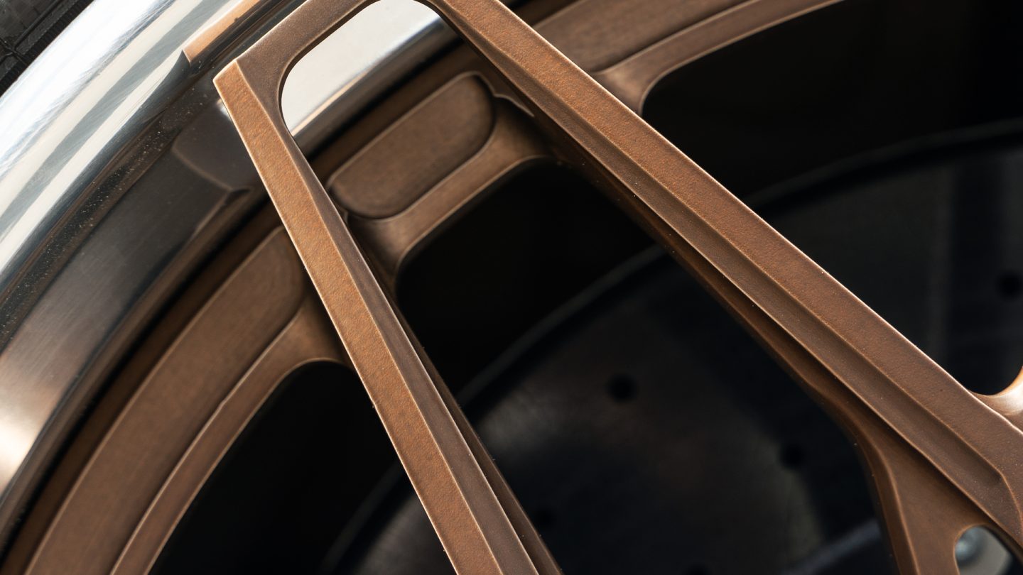 Porsche 992 on ANRKY S1-X3 Brushed Bronze