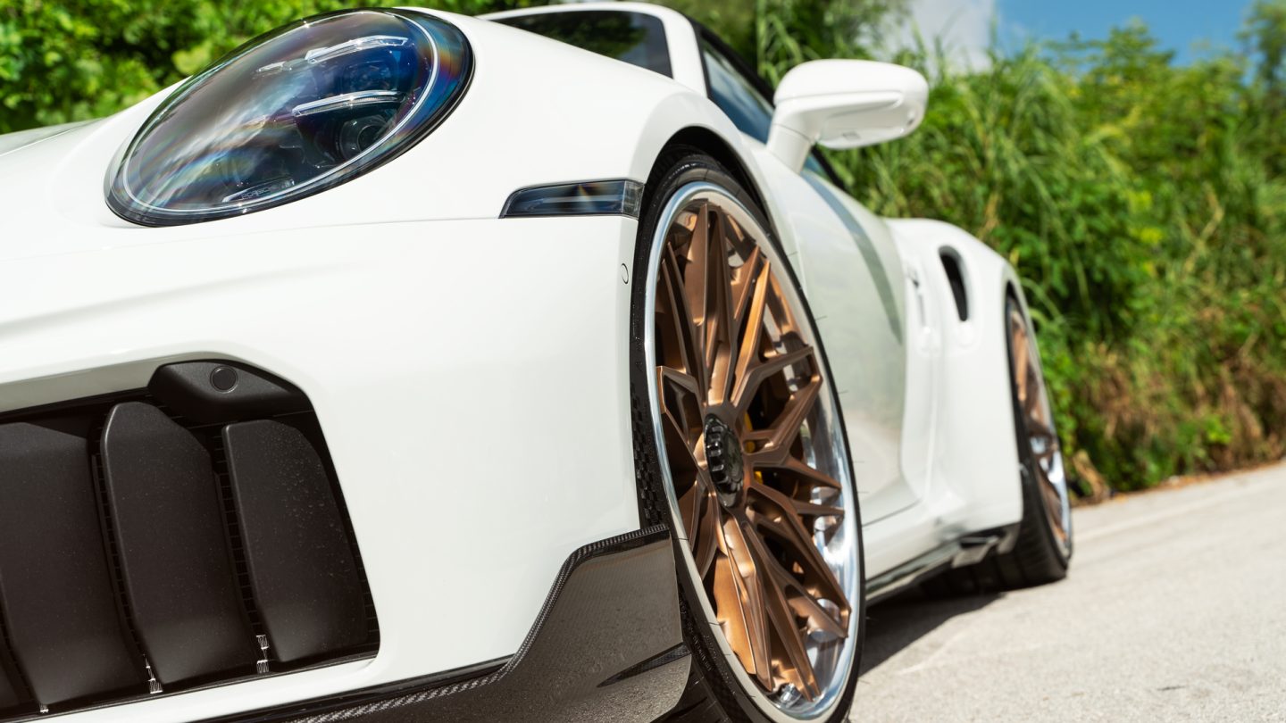 Porsche 992 on ANRKY S1-X3 Brushed Bronze