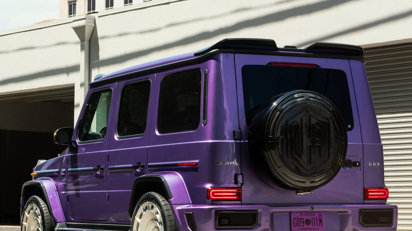 Urban Automotive G-63 | on Urban Automotive UV7 | Brushed clear